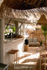 Chiringuito la paillote blanche, construccion en modulos para playa