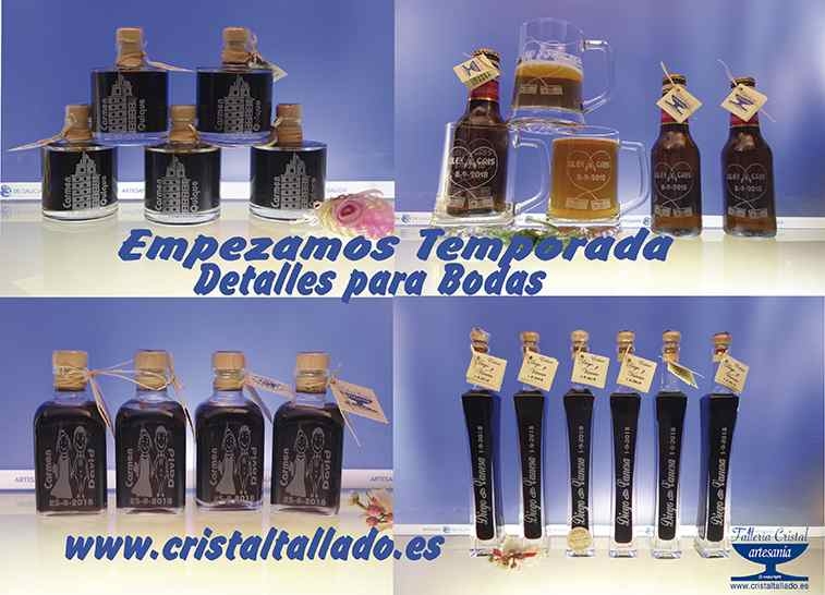 detalles de cristal para bodas