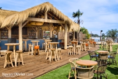 Terraza beach club margarita construccion sostenible en madera by navarrolivier