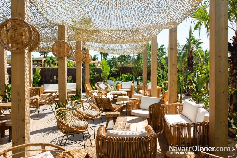 Terraza de chiringuito Margarita Puerto Sherry, Puerto de Santa María, Cádiz