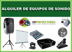 Alquiler equipos de sonido para eventos en madrid