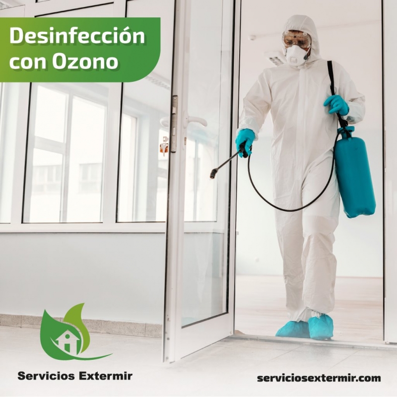 Desinfección con ozono Madrid