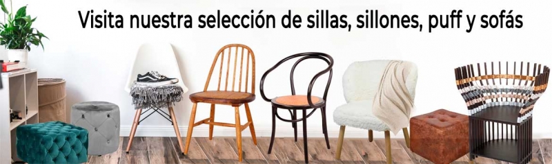 Amplia seleccin en sillas de todos los estilos