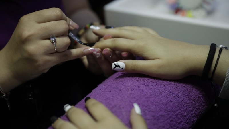 Manicura Shellac en Nails Coruña Matogrande