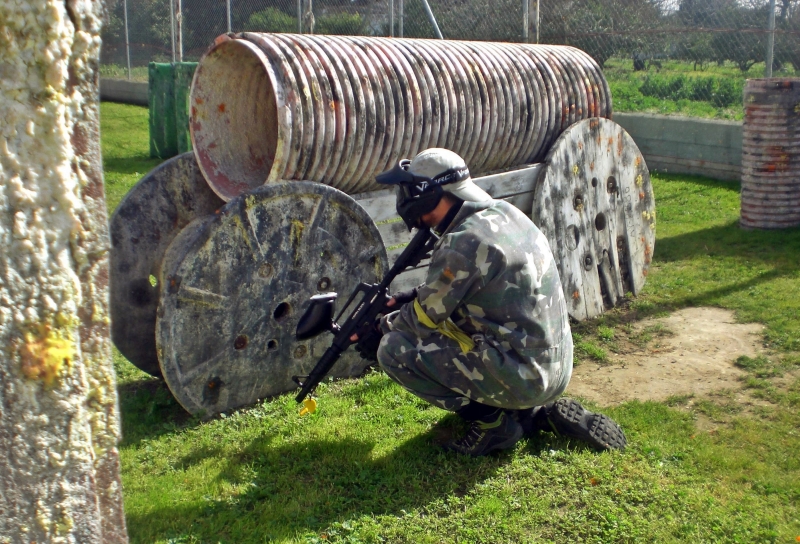 jugar una partida de paintball en Cadiz