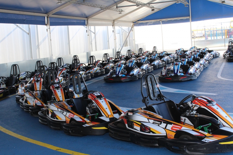 correr una carrera de karting en cadiz