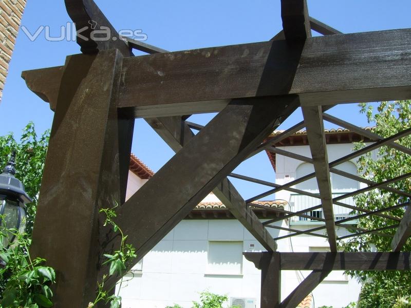 Pergolas totalmente artesanales