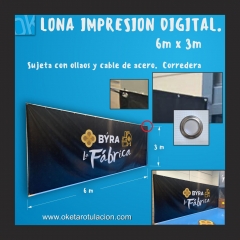 Lona de impresion digital aoketarotulacion
