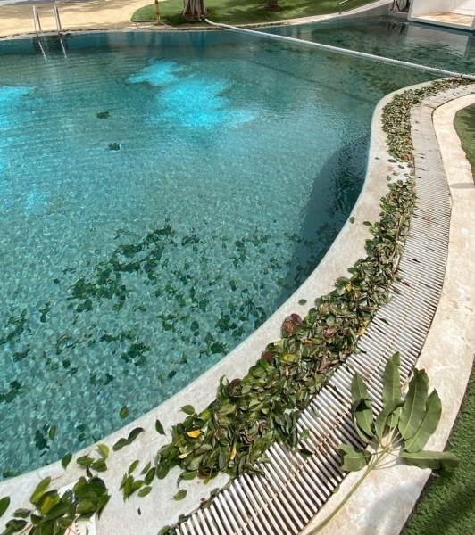 Limpieza de piscina