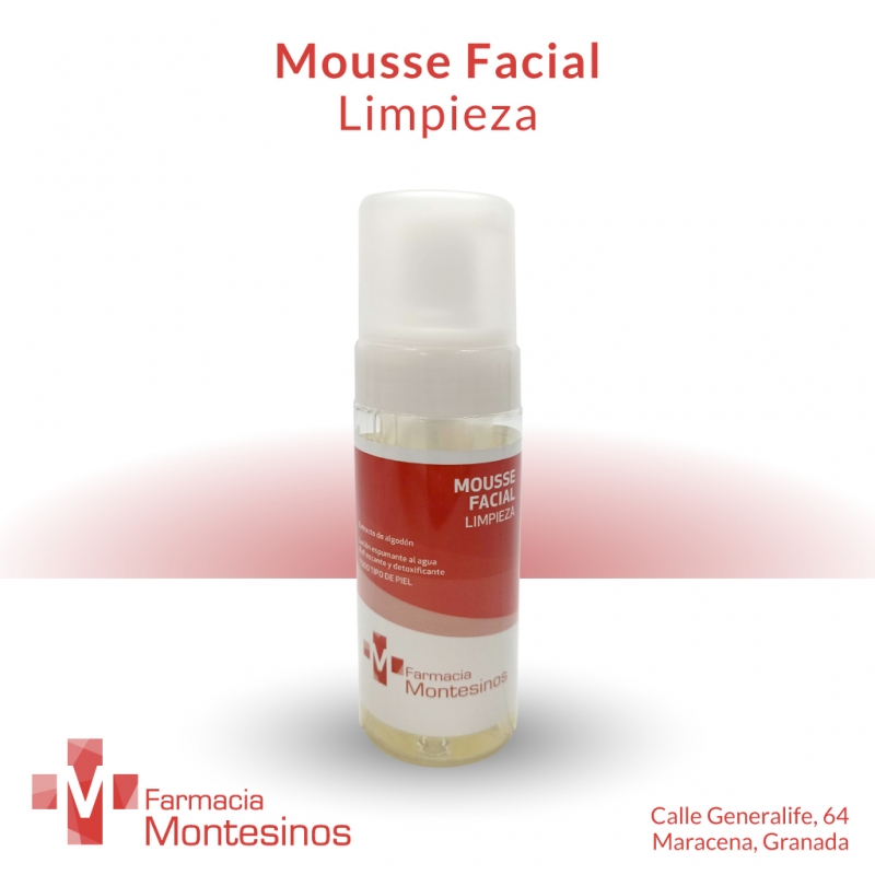 Mousse facial limpieza