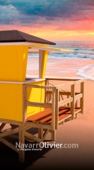Torre de vigilancia modular para playas y piscinas