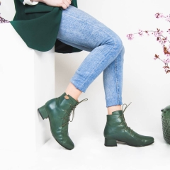 Botin veilada color jungla