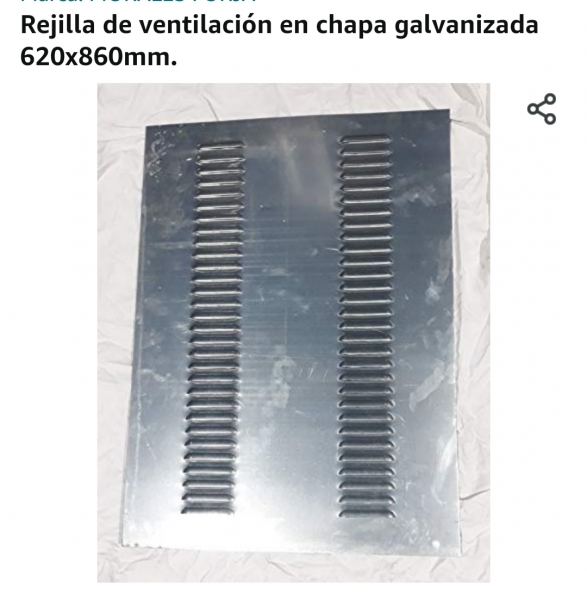 Chapa ranuras para contraventanas. Buscanos en Amazon: Morales forja  o en el 620153930.