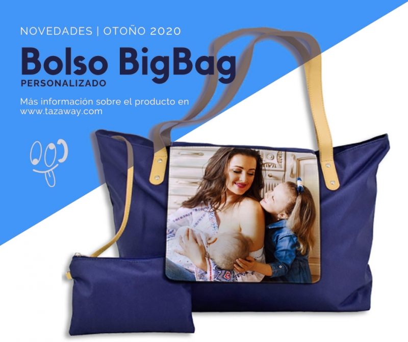 Bolso Big-Bag personalizado | Ideal para regalar en el día de la madre