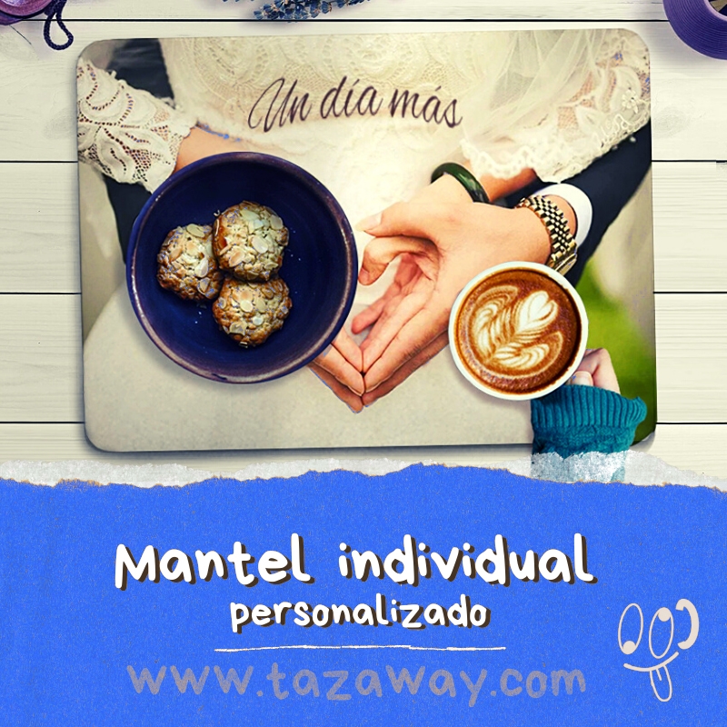 Mantel individual personalizado