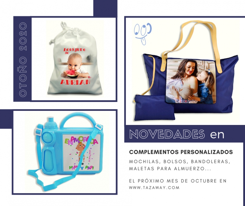 Novedades | Bolso, mochilas y maletín almuerzo personalizado