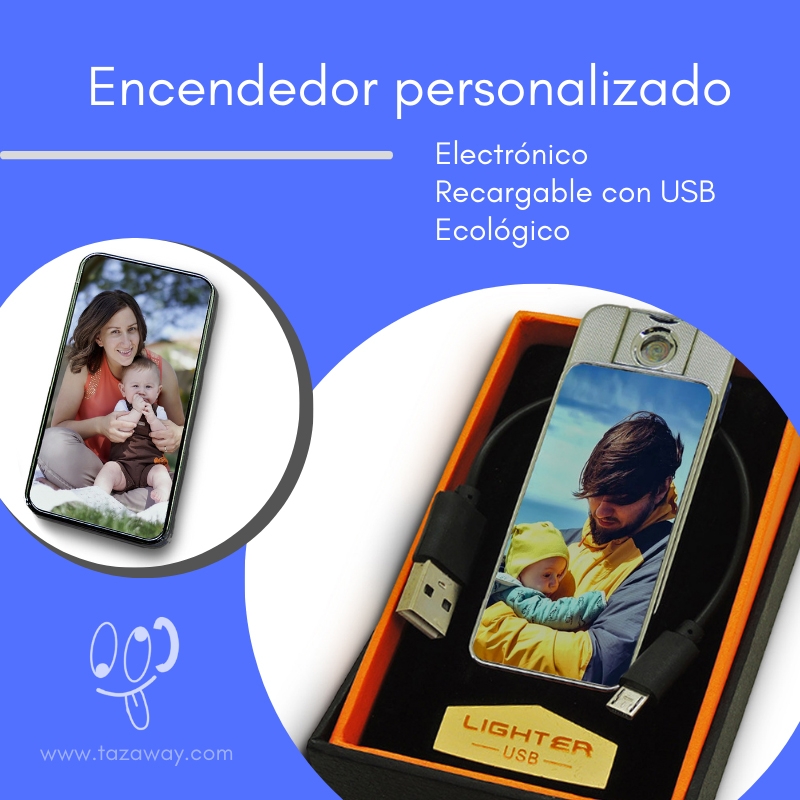 Encendedor electrónico recargable USB | Ecológico y personalizado