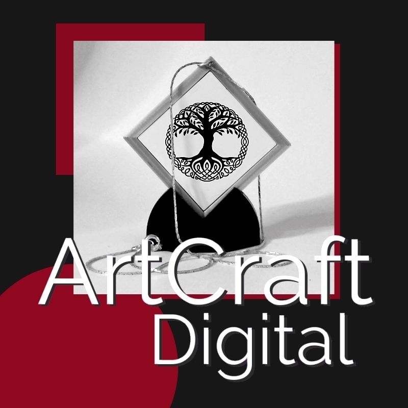 Colgante amuleto con soporte | Diseño e impresión 3D | Personalizado