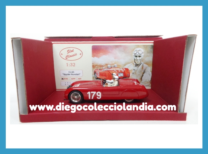 Slot Classic . www.diegocolecciolandia.com .Coches Slot Classic para Scalextric en Madrid España.