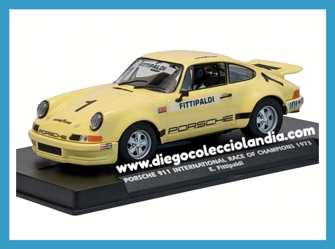 Porsche 911 IROC de Slotwings para Scalextric. www.diegocolecciolandia.com .Tienda Scalextric Madrid