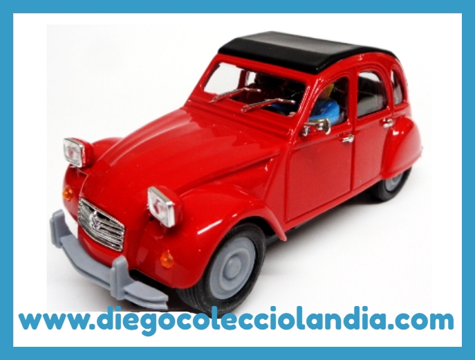 Citron 2CV Pink Kar para Scalextric. www.diegocolecciolandia.com . Coches Pink Kar en Madrid. 