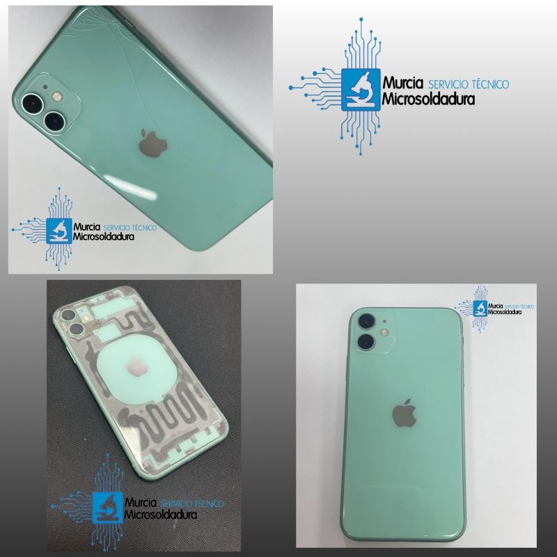 Sustitucin Cristal Trasero IPhone 11