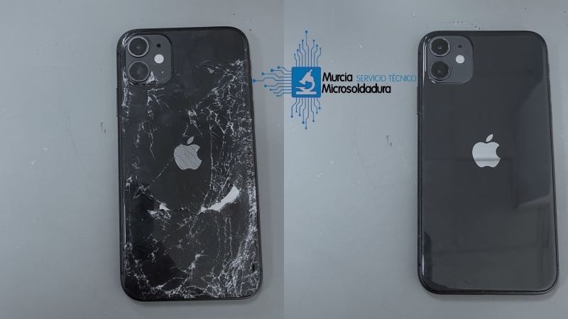 Sustitucin Cristal Trasero IPhone 11