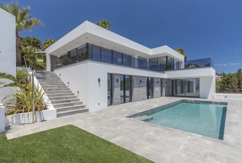 Exterior Villa en Can Furnet, Santa Eulalia, Ibiza - Engel & Vlkers Ibiza - Real estate in Ibiza