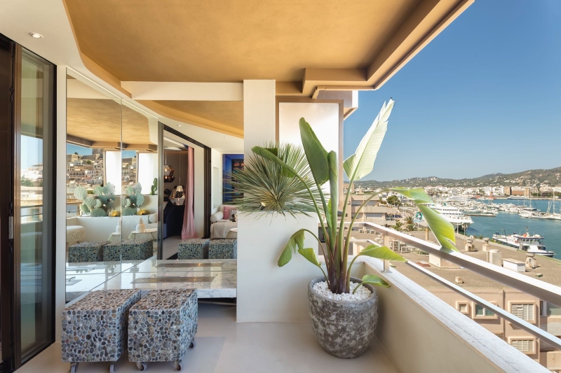 Interior Apartamento en el centro de Ibiza - Engel & Vlkers Ibiza - Inmobiliaria en Ibiza