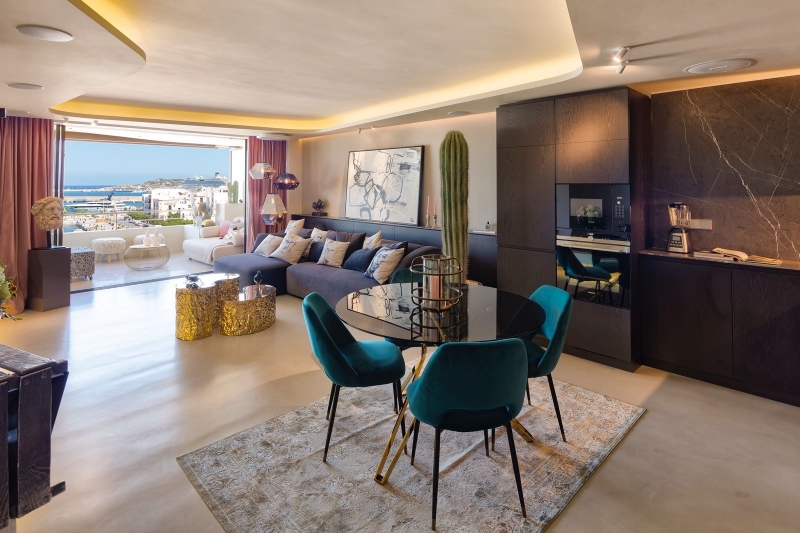 Interior Apartamento en el centro de Ibiza - Engel & Vlkers Ibiza - Inmobiliaria en Ibiza