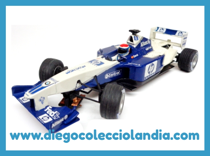 Coches Fórmula 1 Scalextric. www.diegocolecciolandia.com .Tienda Scalextric Madrid España.