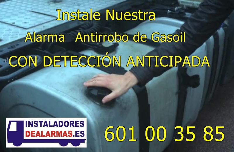 Esta alarma para camiones detecta la manipulacin del depsito de combustible.