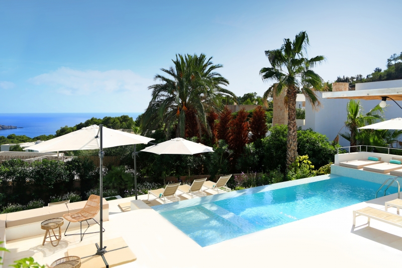 Piscina - Villa en Es Cubells, San José, Ibiza - Engel & Völkers Ibiza - Inmobiliaria en Ibiza