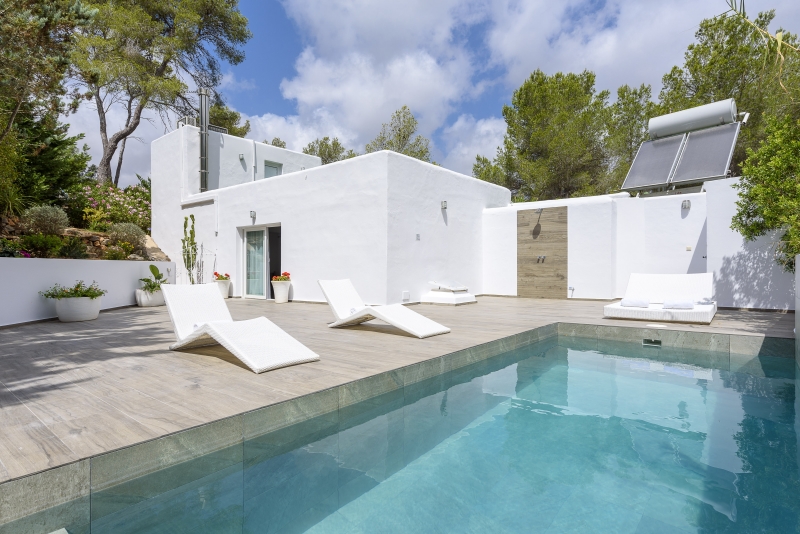 Piscina - Villa en Jess, Santa Eulalia, Ibiza - Engel & Vlkers Ibiza - Inmobiliaria en Ibiza