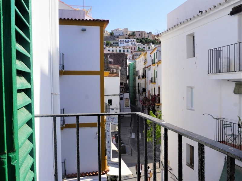 Terraza - Apartamento en Ibiza centro - Engel & Vlkers Ibiza - Inmobiliaria en Ibiza