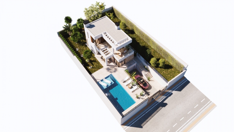 Villa chalet de Obra Nueva en Finestrat