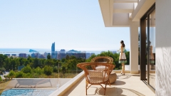 Villa chalet de obra nueva en finestrat