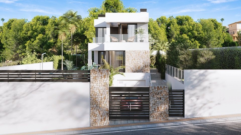 Villa chalet de Obra Nueva en Finestrat