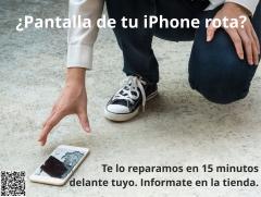 Cambio pantalla iphone en 15 minutos