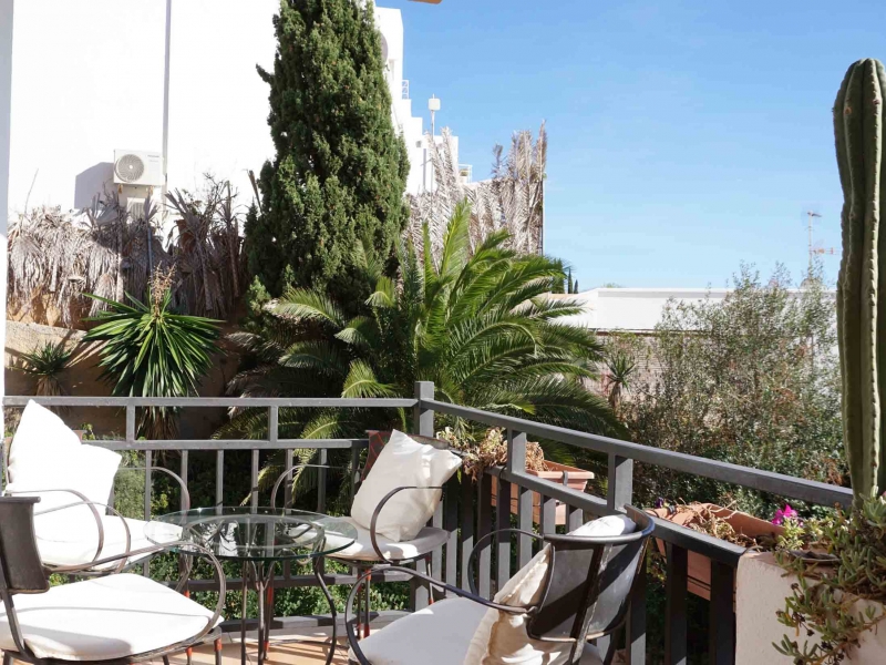 Terraza - Apartamento en Ibiza centro - Engel & Vlkers Ibiza - Inmobiliaria en Ibiza