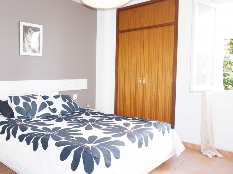 Dormitorio - Apartamento en Ibiza centro - Engel & Vlkers Ibiza - Inmobiliaria en Ibiza	