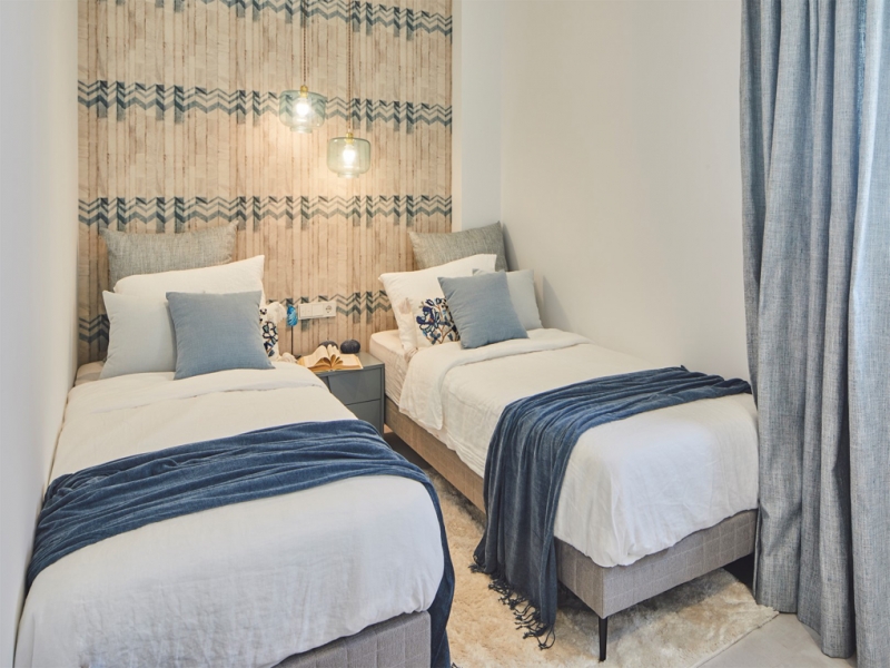 Dormitorio - Apartamento en San Antonio, Ibiza - Engel & Völkers Ibiza - Inmobiliaria en Ibiza