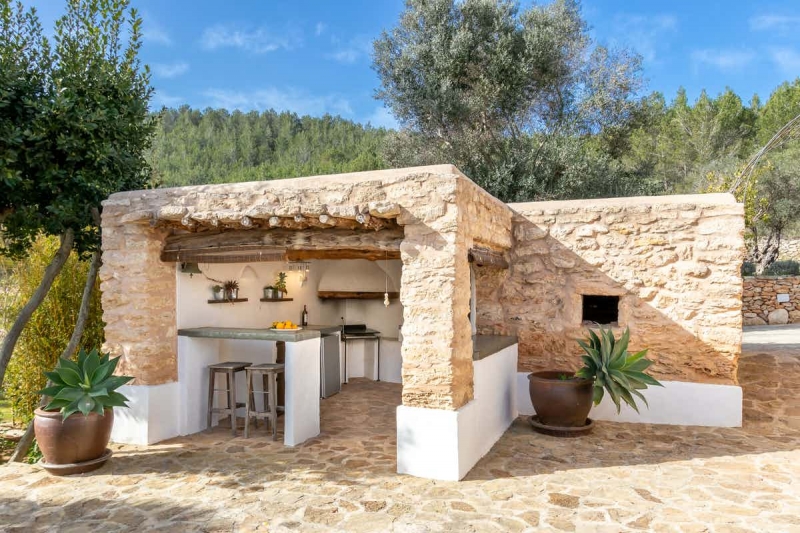 Jardín -Villa en Santa Eulalia, Ibiza - Engel & Völkers Ibiza -Inmobiliaria en Ibiza - Comprar casas