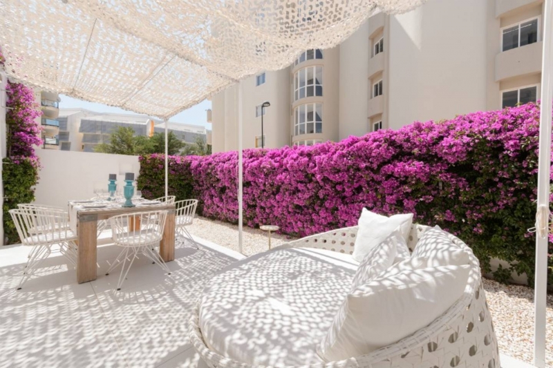 Terraza - Ático en Ibiza centro - Engel & Völkers Ibiza - Inmobiliaria en Ibiza - Comprar casa