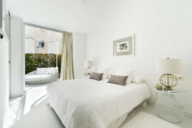 Dormitorio - tico en Ibiza Centro - Engel & Vlkers Ibiza - Inmobiliaria en Ibiza - Comprar casa