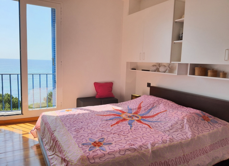 Dormitorio - Apartamento en Santa Eulalia, Ibiza - Engel & Völkers Ibiza - Inmobiliaria en Ibiza
