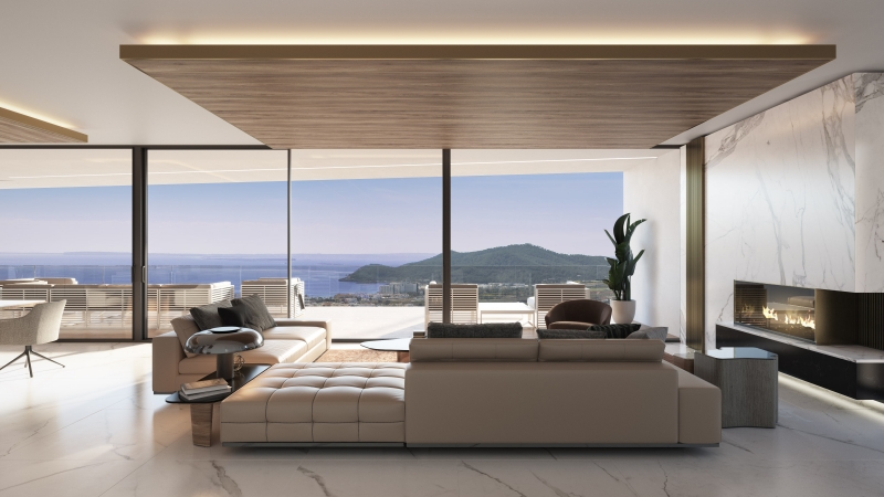 Salón-Villa en Ibiza Centro - Engel & Völkers Ibiza - Inmobiliaria en Ibiza - Comprar casas en Ibiza