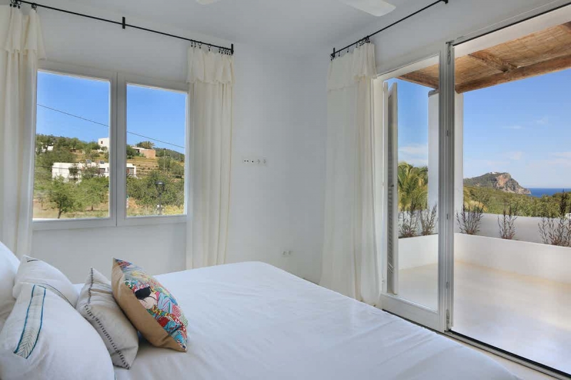 Dormitorio- Casa en San Carlos, Santa Eulalia, Ibiza - Engel & Vlkers Ibiza - Inmobiliaria en Ibiza