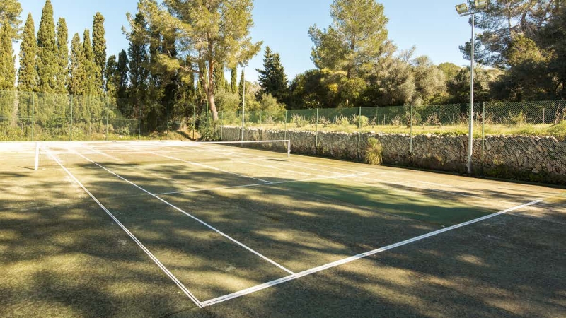 Tennis - Finca en San Rafael, Ibiza - Engel & Vlkers Ibiza - Inmobiliaria en Ibiza - Venta de casas