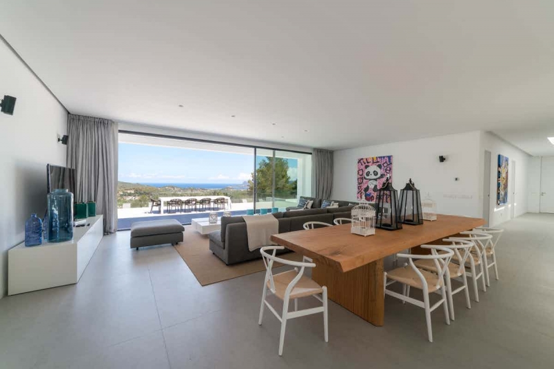 Saln - Villa en San Jos, Ibiza - Engel & Vlkers Ibiza - Inmobiliaria en Ibiza